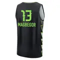 Men's Ezi Magbegor ＃13 Replica Black Seattle Storm Explorer Edition Fast Break Jersey