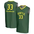 Men's Katie Lou Samuelson ＃33 Replica Green Seattle Storm Lightweight Jersey