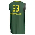 Men's Katie Lou Samuelson ＃33 Replica Green Seattle Storm Lightweight Jersey