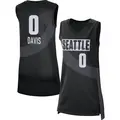 Women's Kaela Davis ＃0 Rebel Edition Victory Black Seattle Storm 2021 Jersey