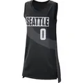 Women's Kaela Davis ＃0 Rebel Edition Victory Black Seattle Storm 2021 Jersey