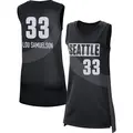 Women's Katie Lou Samuelson ＃33 Rebel Edition Victory Black Seattle Storm 2021 Jersey