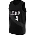 Youth Skylar Diggins-Smith ＃4 Rebel Edition Victory Black Seattle Storm 2021 Jersey